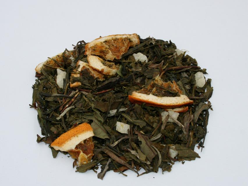 Billede af grøn te - Grøn og hvid te m/ fersken og grape - Peter Larsen Special