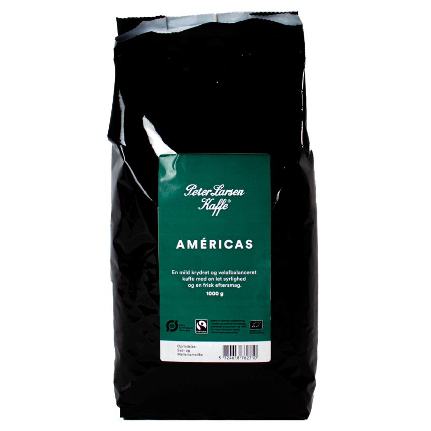 Hele bønner fra Peter Larsen Kaffe