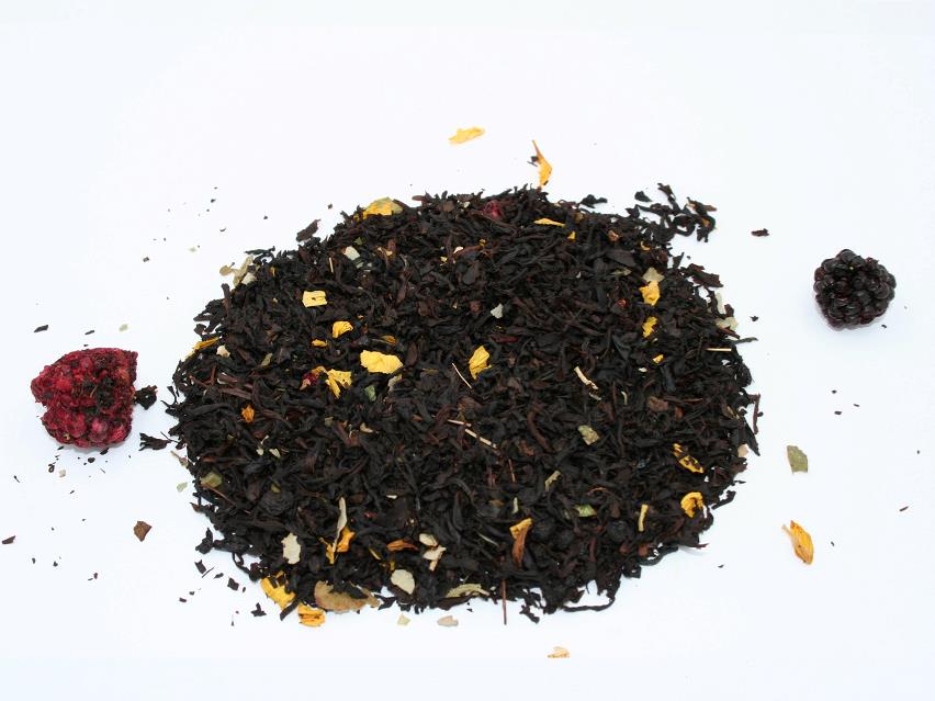 Billede af sort te - Sort te med skovbær - Peter Larsen Special
